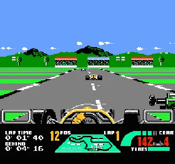 Nigel Mansell's World Championship (Europe) (En,Fr,De,Es,It) screen shot game playing
